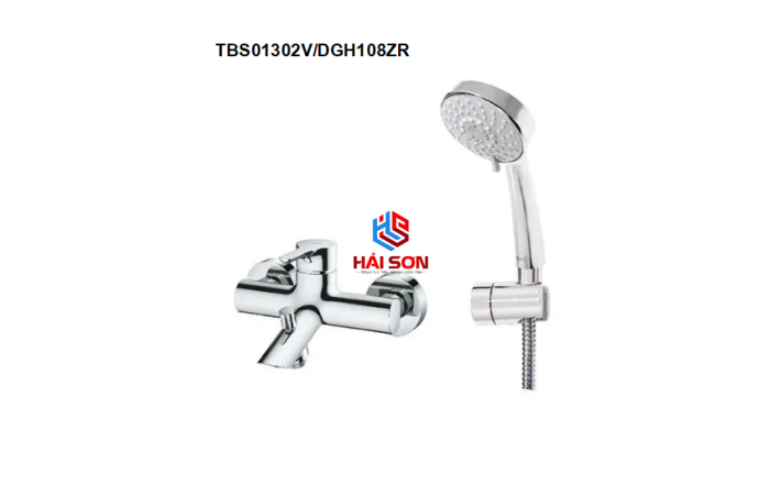 TOTO Bộ sen tắm nóng lạnh LB TBS01302V/DGH108ZR