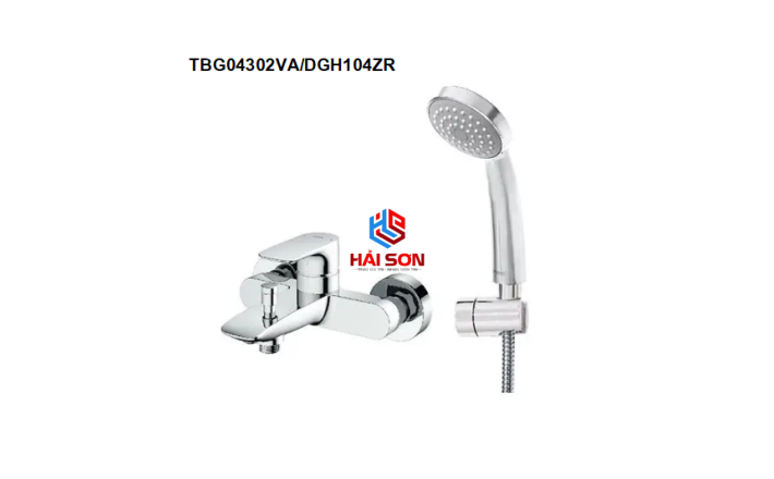 TOTO Bộ sen tắm nóng lạnh GA TBG04302VA/DGH104ZR