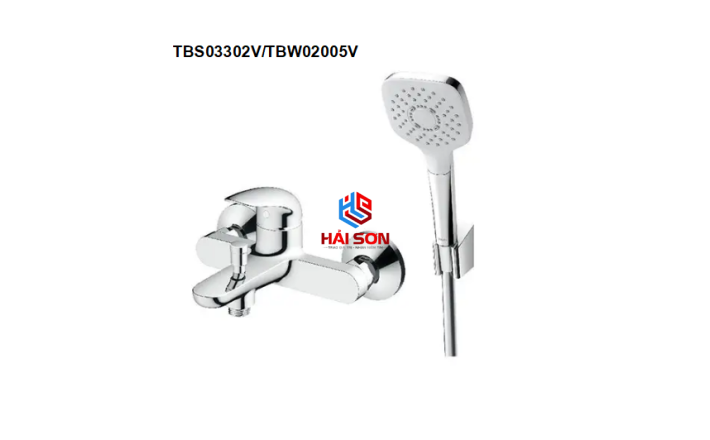 TOTO Bộ sen tắm nóng lạnh LC TBS03302V/TBW02005V