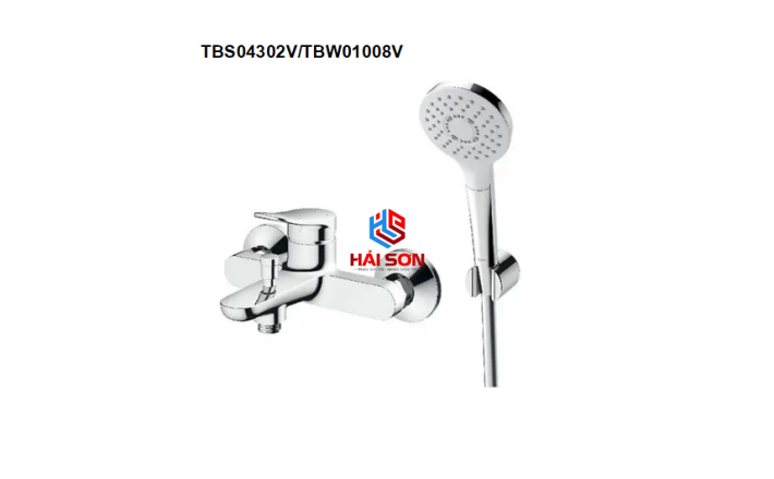 TOTO Bộ sen tắm nóng lạnh LF TBS04302V/TBW01008V