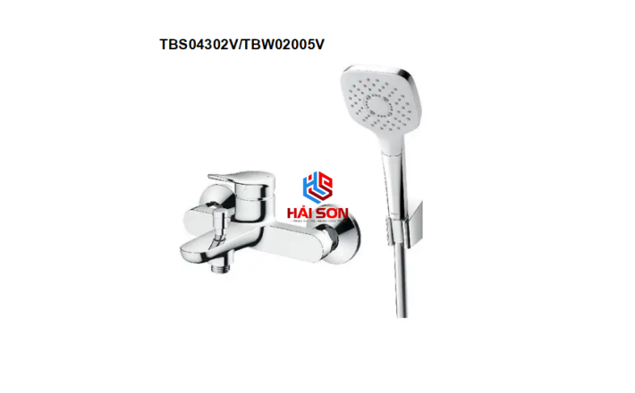 TOTO Bộ sen tắm nóng lạnh LF TBS04302V/TBW02005V