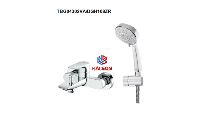 TOTO Bộ sen tắm nóng lạnh GA TBG04302VA/DGH108ZR