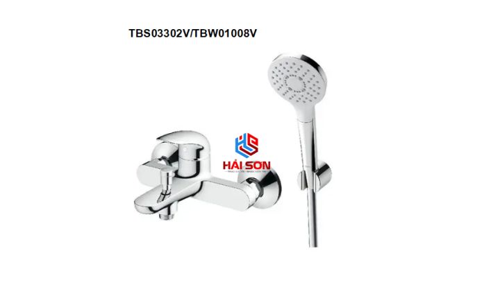 TOTO Bộ sen tắm nóng lạnh LC TBS03302V/TBW01008V