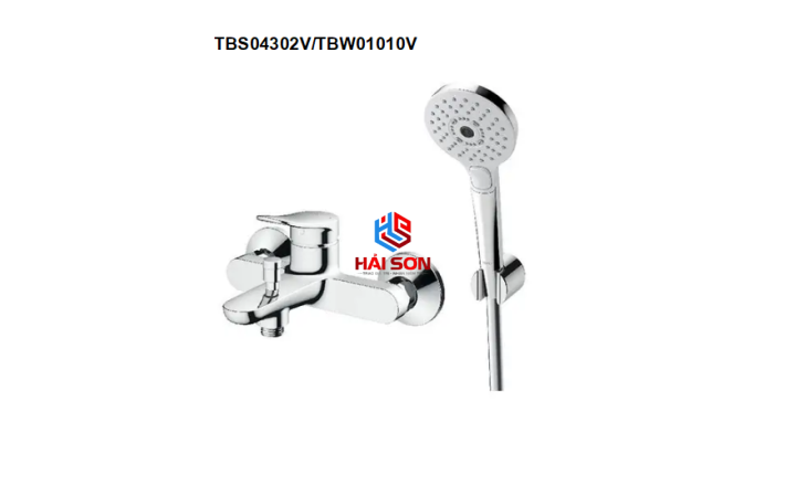 TOTO Bộ sen tắm nóng lạnh LF TBS04302V/TBW01010V