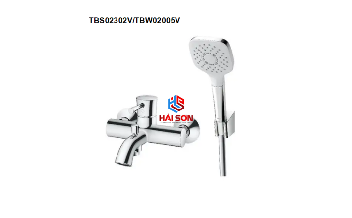 TOTO Bộ sen tắm nóng lạnh LN TBS02302V/TBW02005V