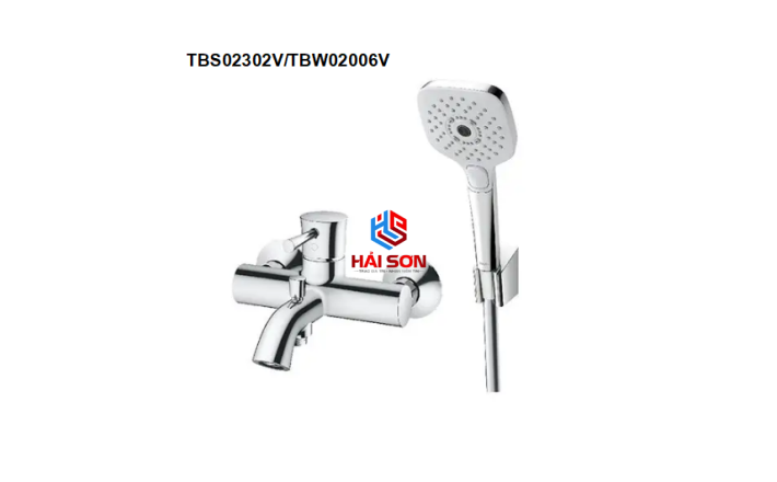 TOTO Bộ sen tắm nóng lạnh LN TBS02302V/TBW02006V