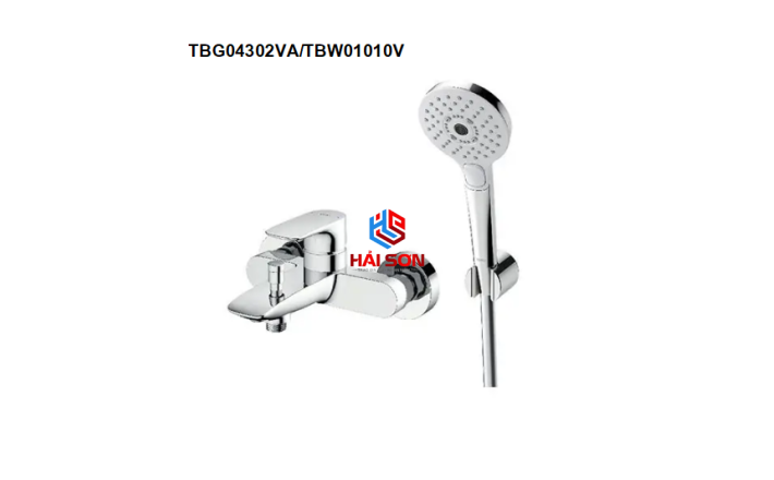 TOTO Bộ sen tắm nóng lạnh GA TBG04302VA/TBW01010V