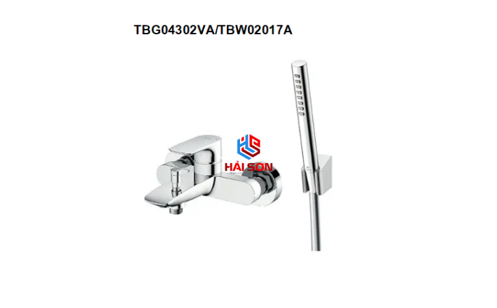 TOTO Bộ sen tắm nóng lạnh GA TBG04302VA/TBW02017A