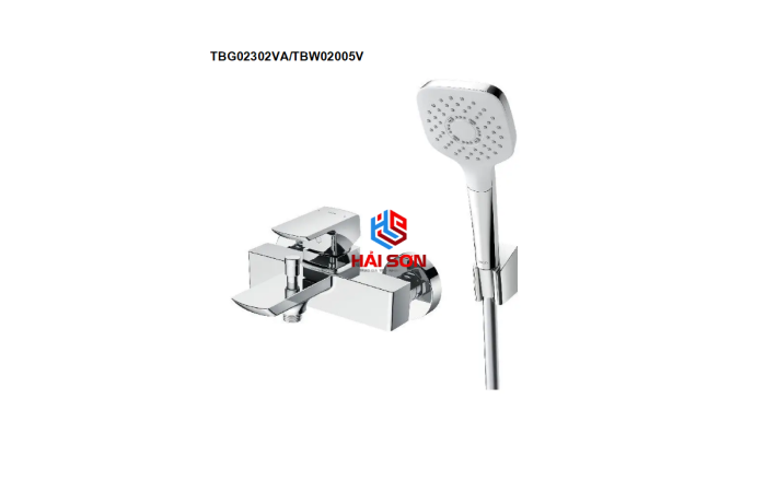 TOTO Bộ sen tắm nóng lạnh GR TBG02302VA/TBW02005V