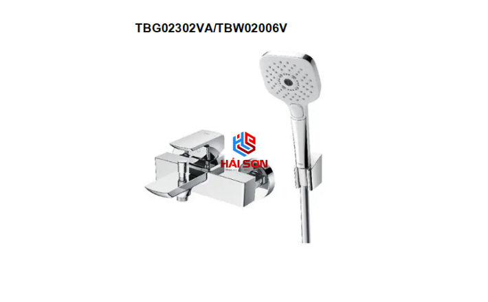 TOTO Bộ sen tắm nóng lạnh GR TBG02302VA/TBW02006V