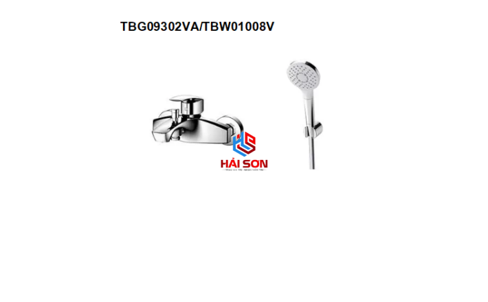 TOTO Bộ sen tắm nóng lạnh GM TBG09302VA/TBW01008V