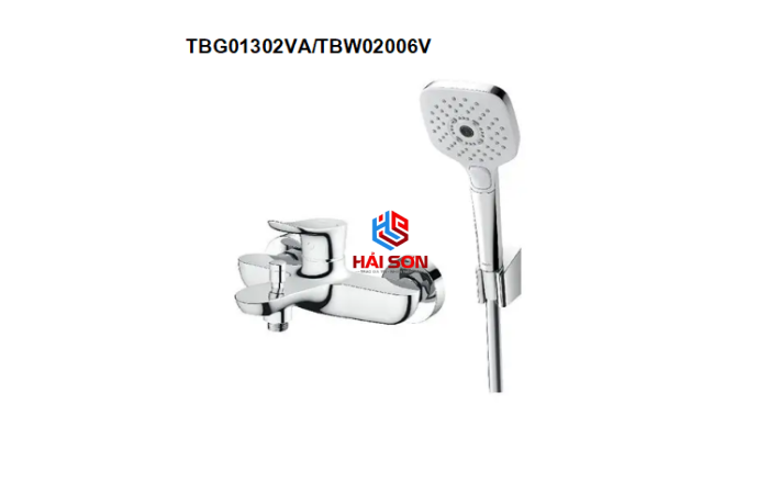 TOTO Bộ sen tắm nóng lạnh GO TBG01302VA/TBW02006V