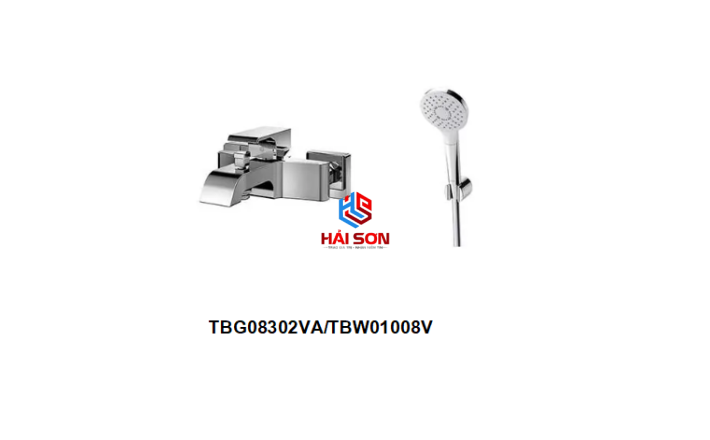 TOTO Bộ sen tắm nóng lạnh GC TBG08302VA/TBW01008V
