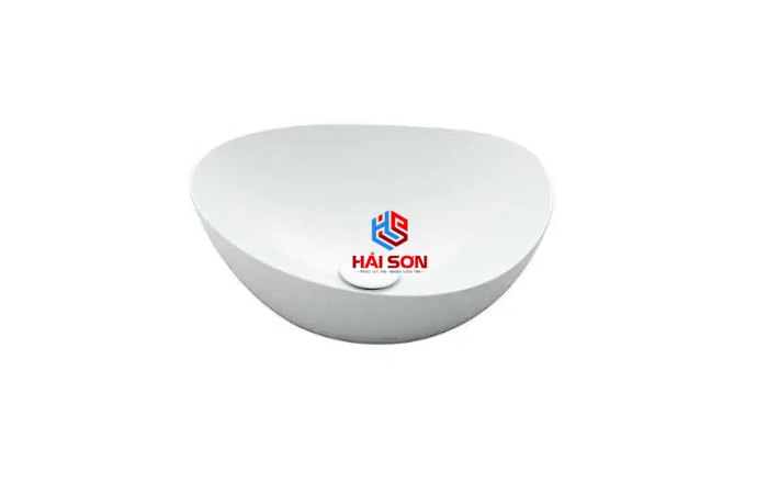 TOTO Chậu đặt bàn vành mỏng Linear Ceram LT4704G19XW