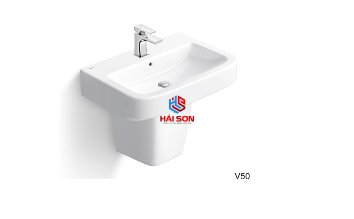 VIGLA Chậu + Chân treo tường V50 (CD50)