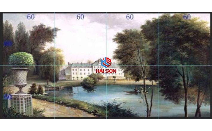 NK1047_1.2m2 X 2.4m2 Gạch Tranh