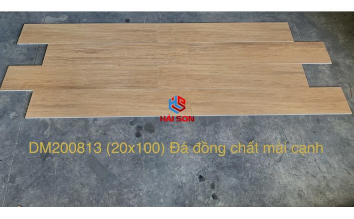 Gạch Giả Gỗ 20x100 Trung Quốc Đá Mờ Sọc Gỗ Vàng DM200813