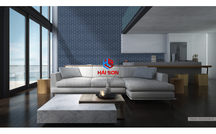 INAX-355/GLM_296 x 288 Gạch ốp tường kiến trúc Nhật GLAZED MOSAIC