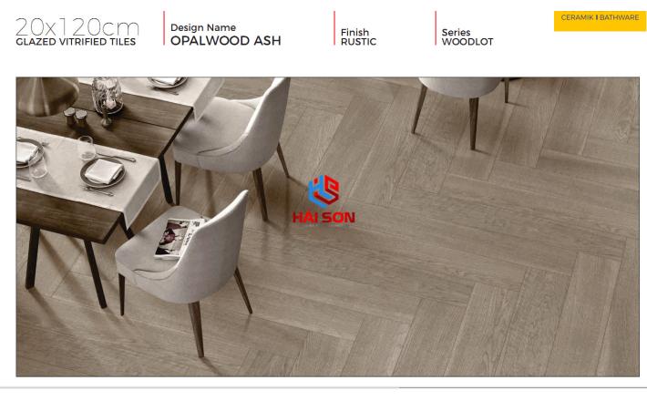 NK201207_200×1200 Gạch Giả Gỗ OPALWOOD ASH