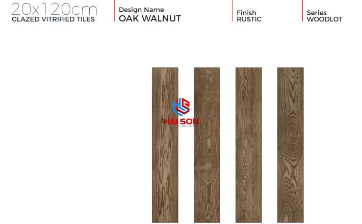 NK201206_200×1200 Gạch Giả Gỗ OAK WALNUT