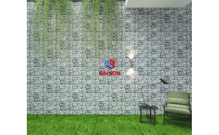 NK3426_Gạch Đá Trang Trí Ốp Tường Đá Bóc Xám 300×450