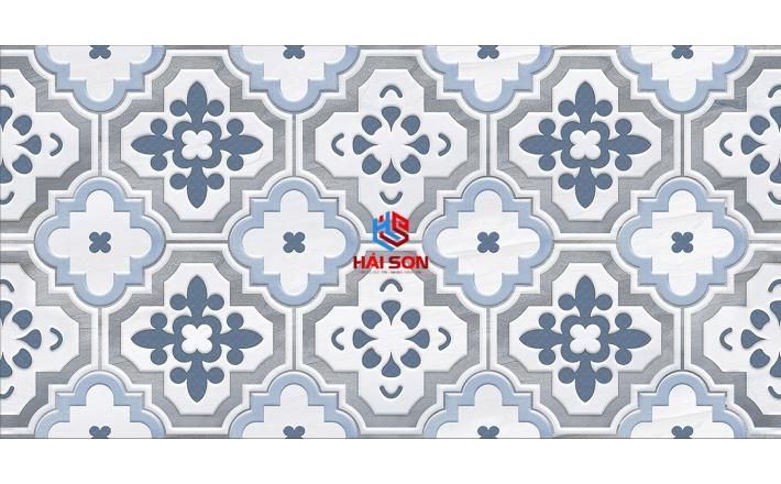 NK3905 _ Gạch Trang Trí Họa Tiết Cổ Điển 300x600 Bóng | Gạch Men Hải Sơn Cao Cấp, Sang Trọng