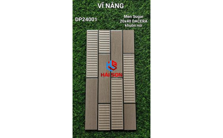 VNDP24001_Gạch Trang Trí Men Sugar - Khuôn Nổi 20*40cm