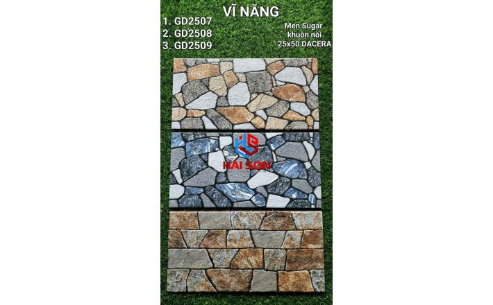 VNGD2507_Gạch Trang Trí Men Sugar - Khuôn Nổi 25*50cm