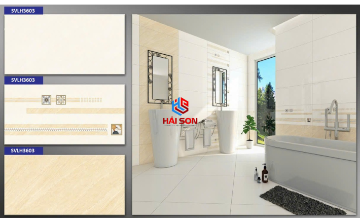 SVLH3603_300*600 Gạch Ốp Tường Ceramic
