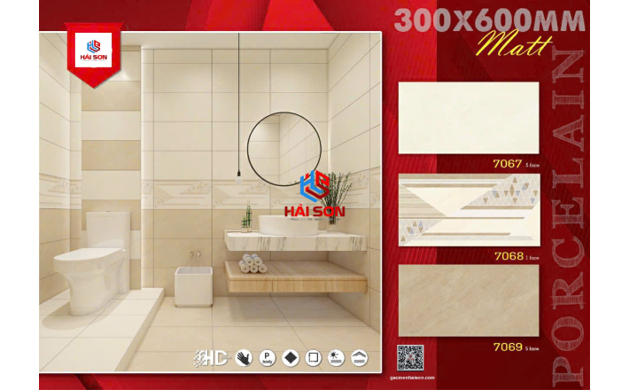 TA7067_300*600 Gạch Ốp Tường Ceramic